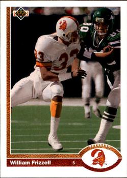 William Frizzell Tampa Bay Buccaneers 1991 Upper Deck NFL #523